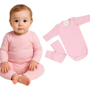 Conjunto Bebê Lion Body E Calça Segunda Pele Algodão