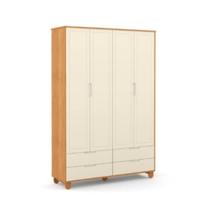 Roupeiro Matic Zupy Clean Off White