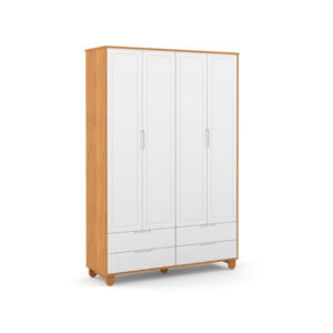 Roupeiro Matic Zupy Clean Branco Soft